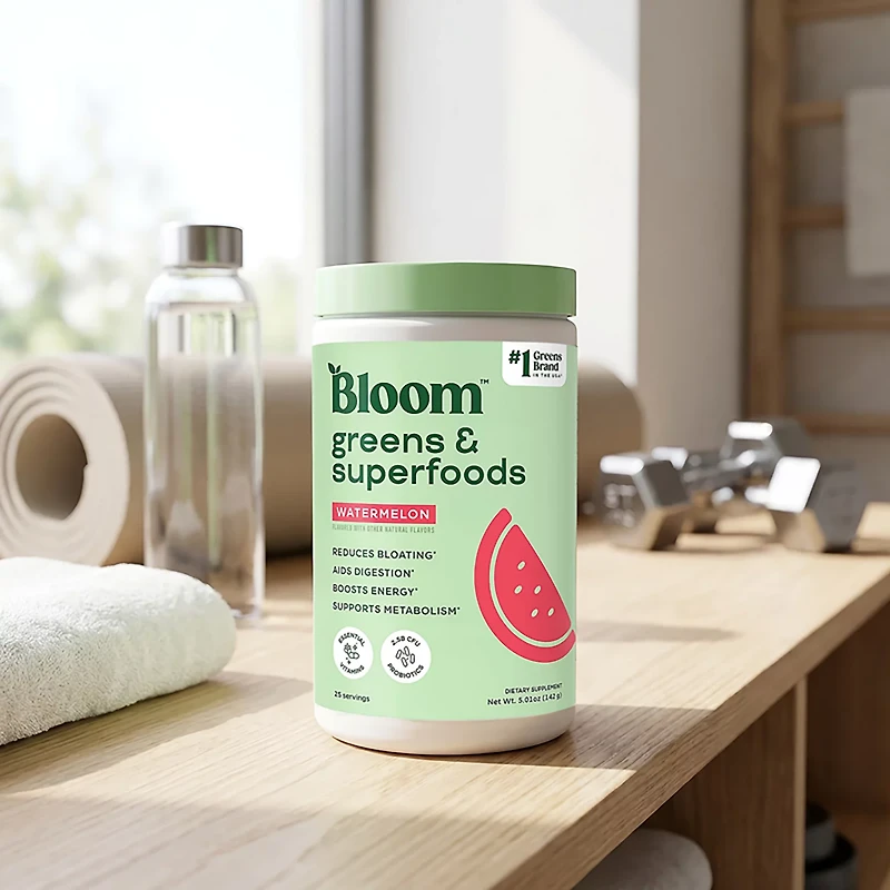 Bloom Nutrition Greens and Superfoods Powder - 25 Servings