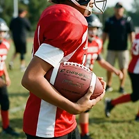 Champro FLX Leather Junior Football