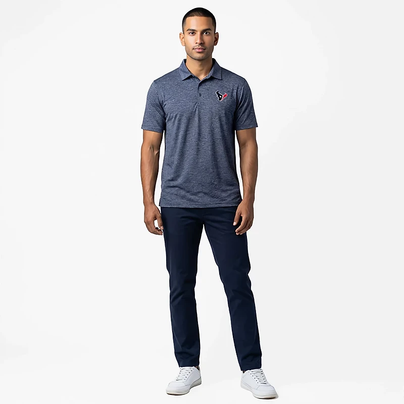 Antigua Men's Houston Texans Par 3 Polo Shirt