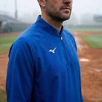 Mizuno Adults' Game Time Long Sleeve Baseball Hitting Jacket