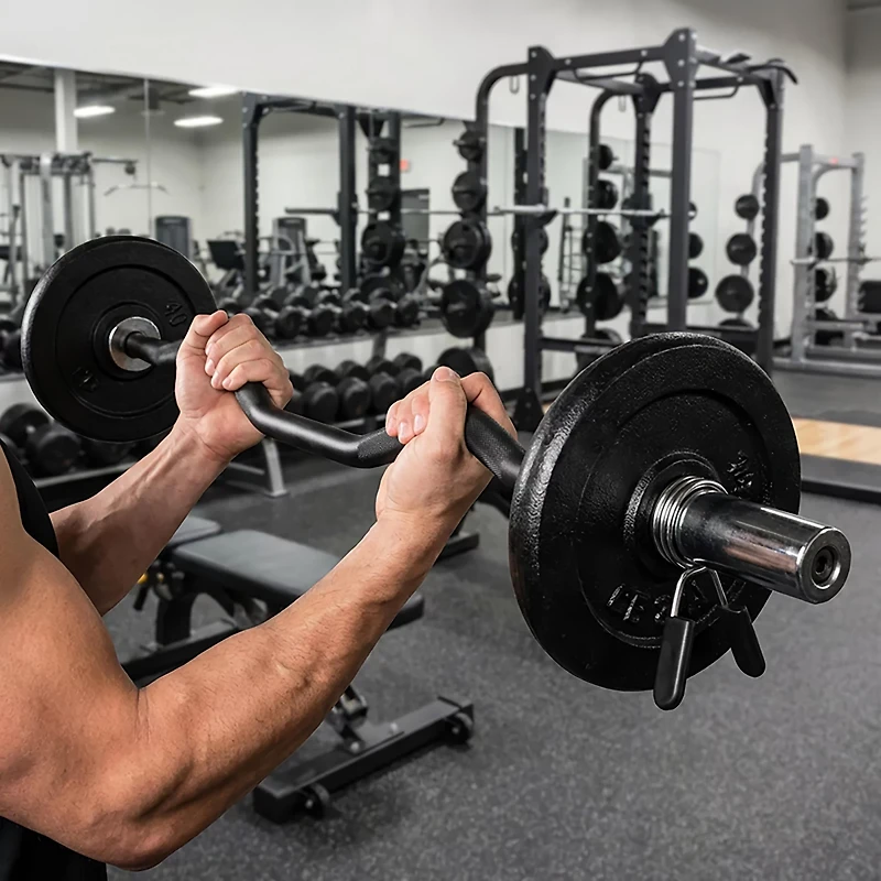 CAP Barbell 2 in Solid Curl Bar