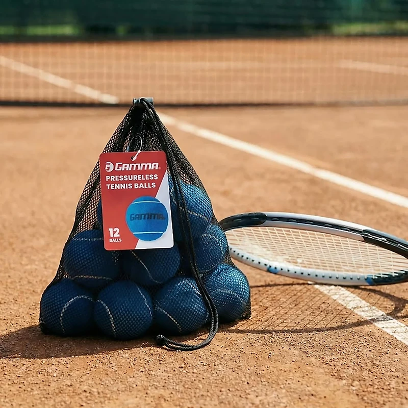Gamma Pressureless Kids' Outdoor Tennis Ball 12-Ball Bag
