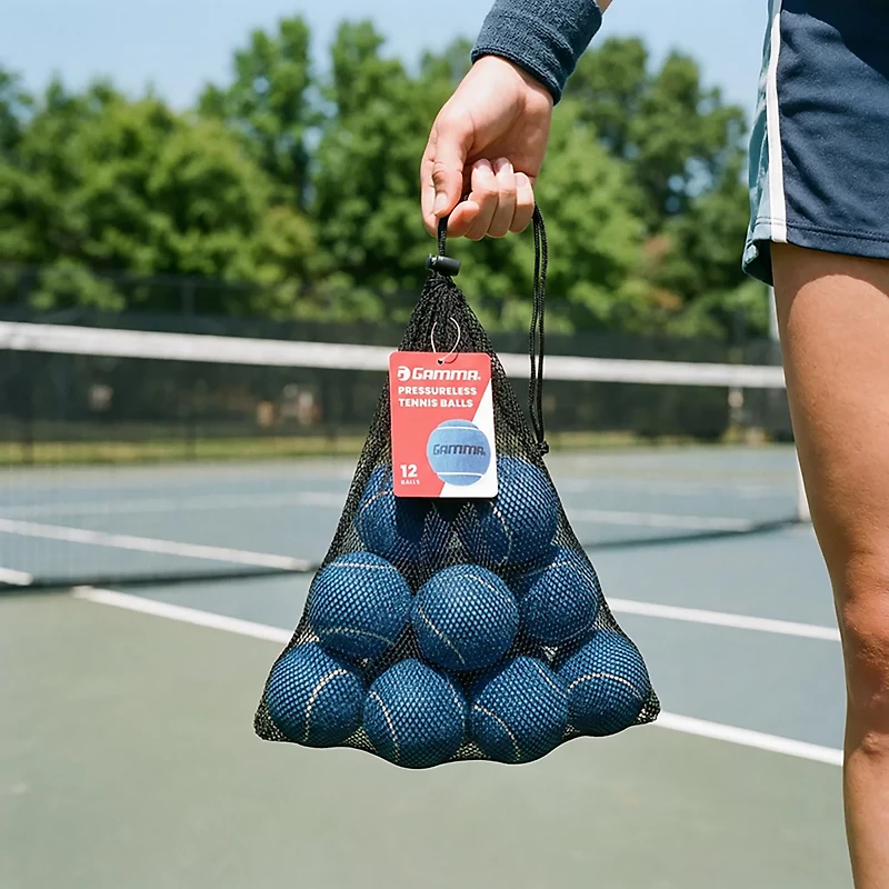 Gamma Pressureless Kids' Outdoor Tennis Ball 12-Ball Bag