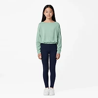 BCG Girls' Shoulder Play Long Sleeve T-shirt