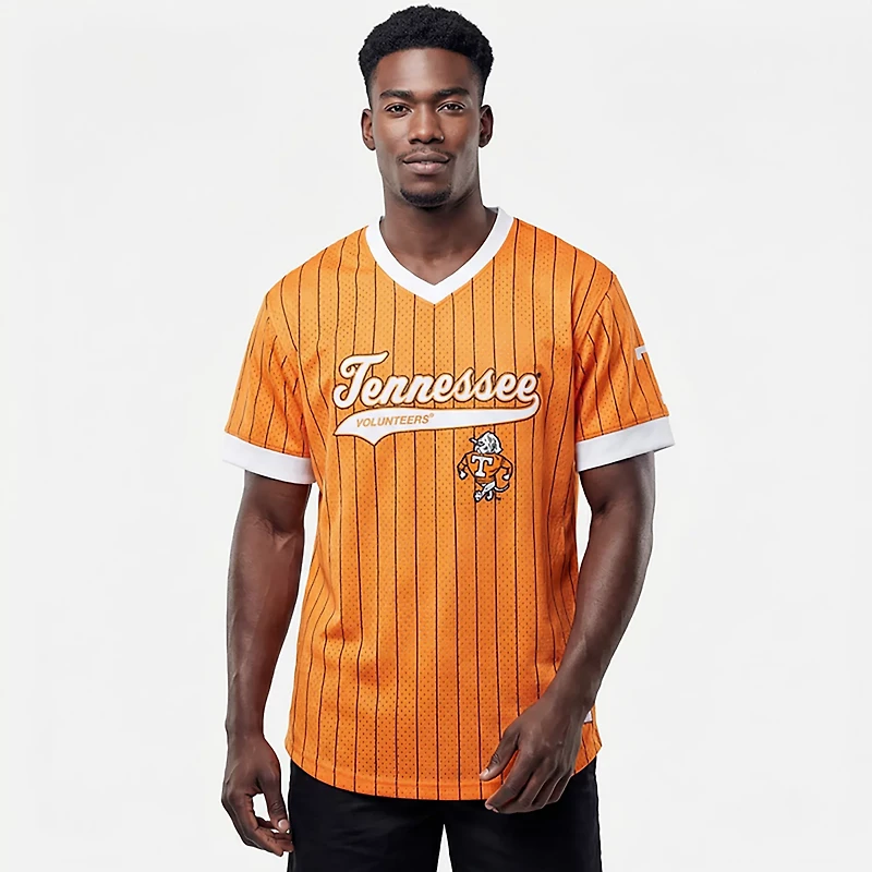 Mitchell & Ness Men's Tennessee Double Play Primary Logo Baseball Jersey