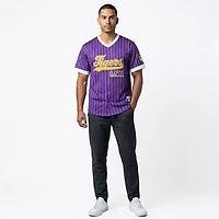 Mitchell & Ness Men's LSU Double Play Primary Logo Baseball Jersey