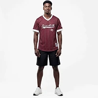 Mitchell & Ness Men's Texas A&M Double Play Primary Logo Baseball Jersey