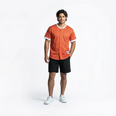 Mitchell & Ness Men's Texas Double Play Primary Logo Baseball Jersey