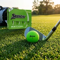 SRIXON Soft Feel Brite Green Golf Balls 12-Pack