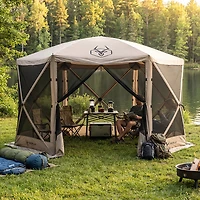 Gazelle G6 6-Sided 8-Person Portable Gazebo