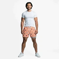 Chubbies Men's The Whataburger Comic Stripes Classic Lined Swim Trunks 5.5