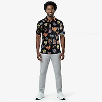 Chubbies Men's Neon Whataburger Performance Polo