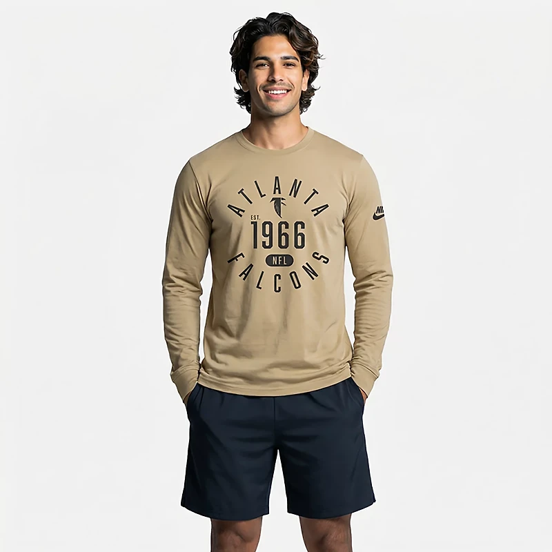Nike Men's Falcons Rewind Slub Long Sleeve T-shirt