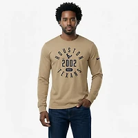 Nike Men's Houston Texans Rewind Slub Long Sleeve Graphic T-shirt