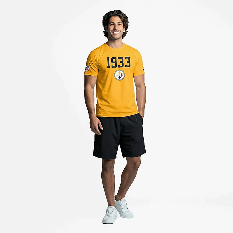 Nike Men's Steelers Dri-Fit Team Issue Crew T-shirt