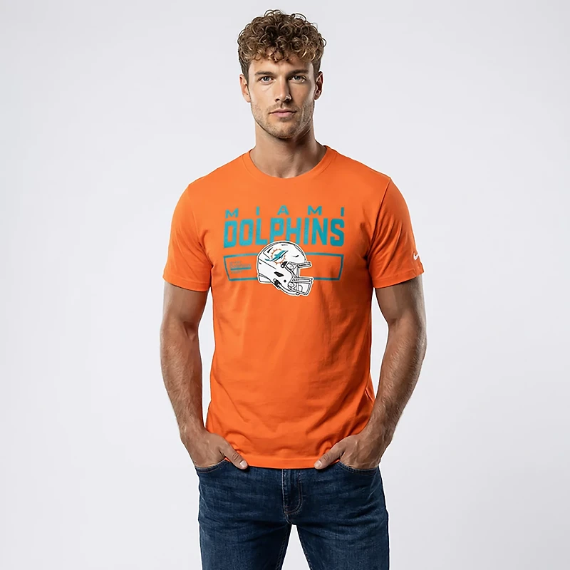 Nike Men's Dolphins Helmet Essential T-shirt