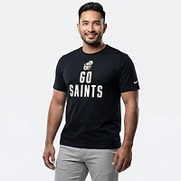 Nike Men's New Orleans Saints Rewind Slub Graphic T-shirt