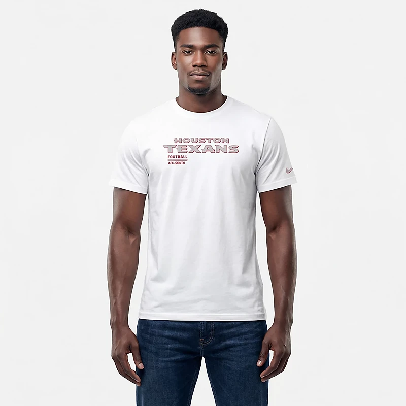 Nike Men's Houston Texans Essential Heavy Max 90 Graphic T-shirt