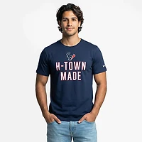 Nike Men's Houston Texans Rewind Slub Short Sleeve T-shirt
