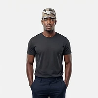 Black Clover Camo Vibe 1 Flat Brim Fitted Cap