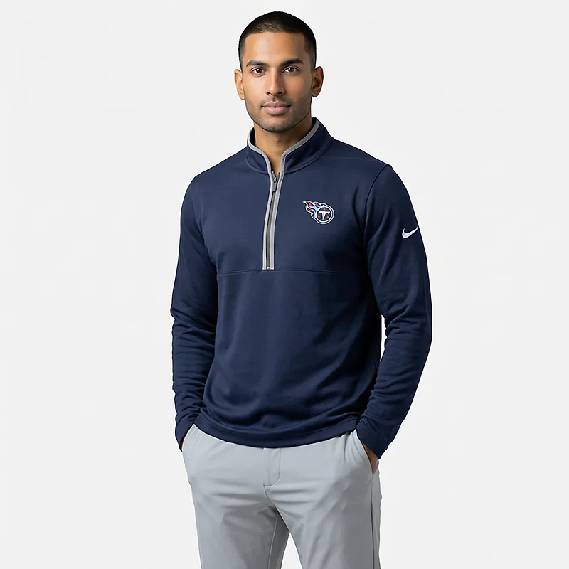 Nike Men's Titans Victory Long Sleeve 1/2 Zip