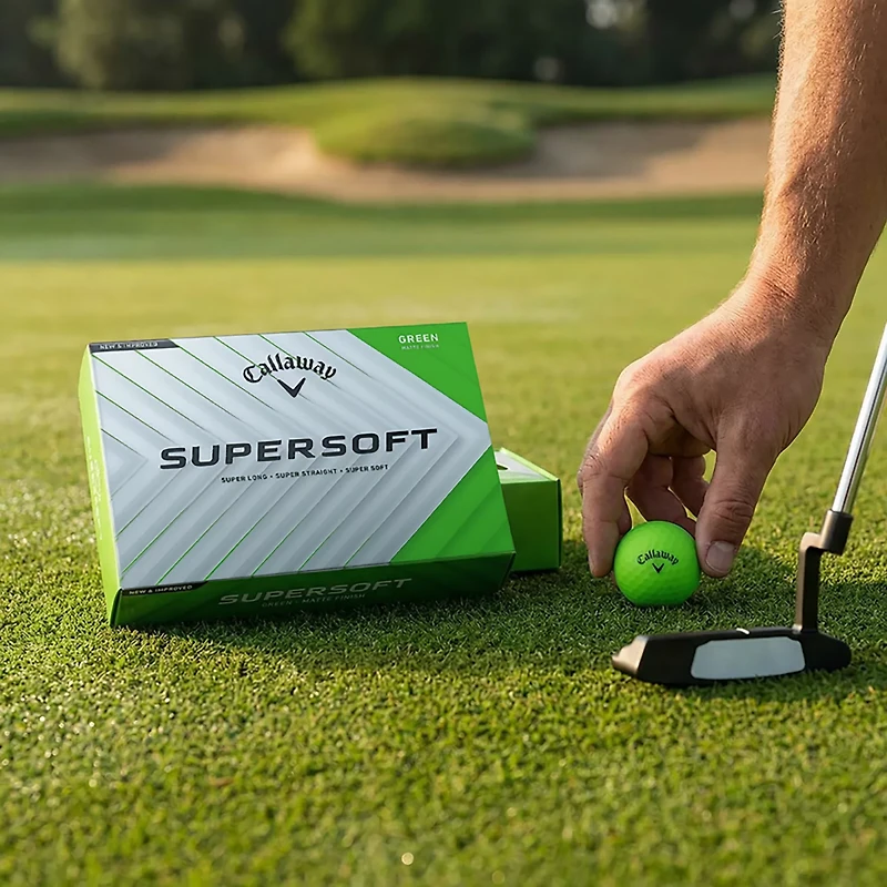 Callaway 2025 Supersoft Matte Golf Balls 12-Pack