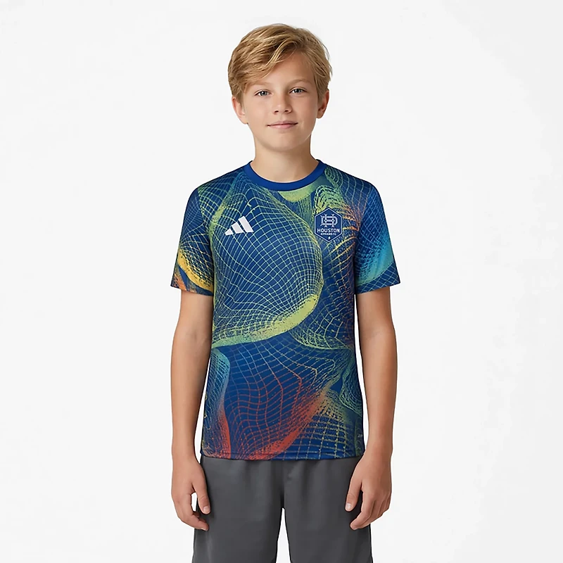 adidas Kids' Houston Dynamo United We Play Preshi T-shirt