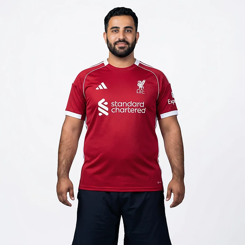 adidas Men's Liverpool FC 25/26 Replica Home Jersey