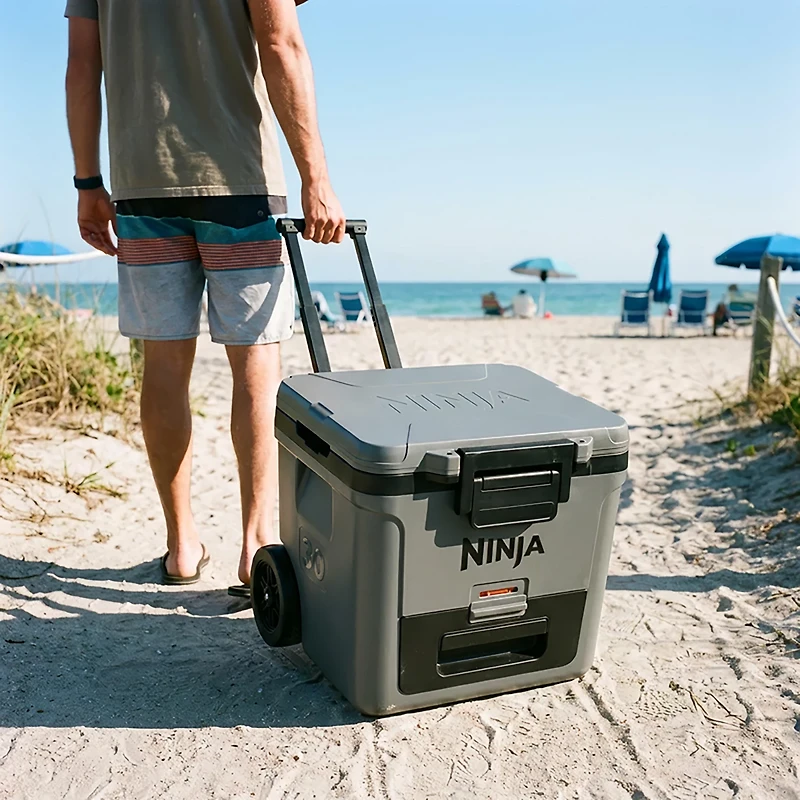 Ninja FrostVault 30qt Wheeled Cooler with Cold Dry Zone