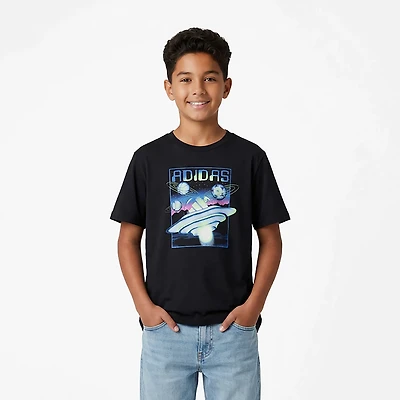 adidas Boys' Out Of This World Short Sleeve Graphic T-shirt