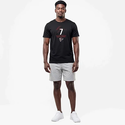 Nike Men's Falcons Bijan Robinson #7 Local Player Name & Number T-shirt