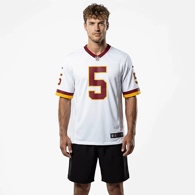 Nike Men's Commanders Jayden Daniels #5 Name & Number Alternate Game Jersey