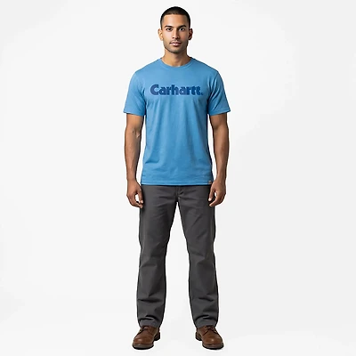 Carhartt Men's Relaxed Fit Lightweight Short Sleeve Logo Graphic T-shirt
