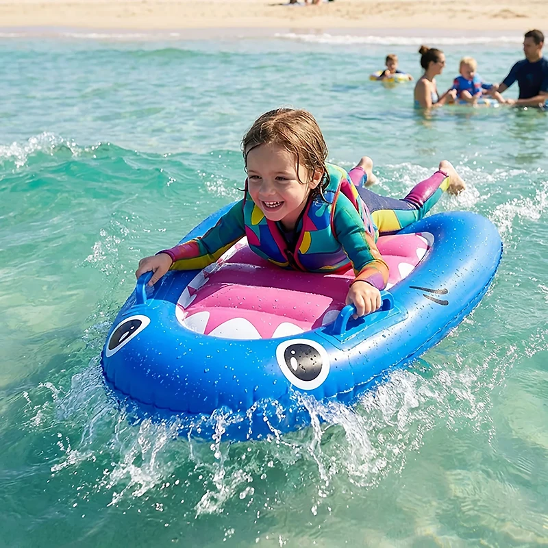 Coconut Grove Kids' Finn the Shark Kiddy Inflatable Bodyboard