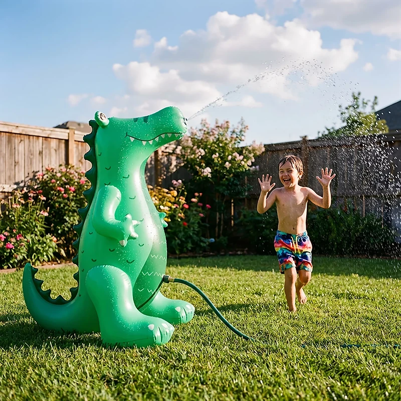 Coconut Grove Fang the Croc Giant Inflatable Sprinkler