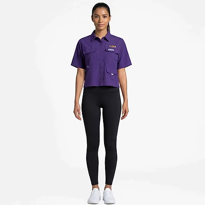 Columbia Sportswear Women's LSU CLG PFG Open Water Shirt