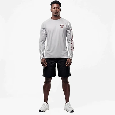 Columbia Sportswear Men's Texas A&M CLG Vault Terminal Tackle Long Sleeve Shirt