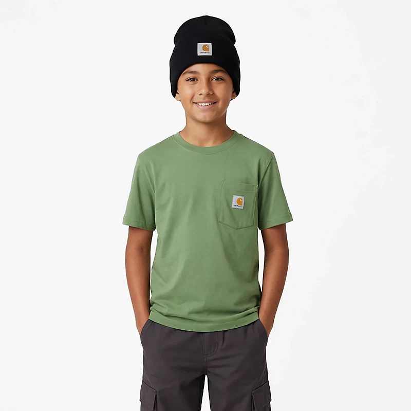 Carhartt Kids' Rubber Tonal Patch Knit Beanie