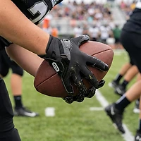 Grip Boost Youth Stealth 6.0 Boost+ Solid Chrome Football Gloves