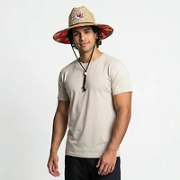 FOCO Men's Kansas City Chiefs Floral Print Straw Hat
