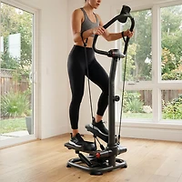 Sunny Health & Fitness 2-in-1 Premium Power Stepper