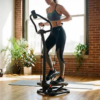 Sunny Health & Fitness 2-in-1 Premium Power Stepper