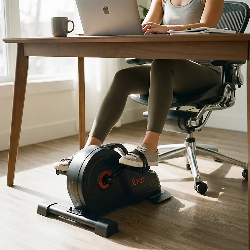 Sunny Health & Fitness Smart Under-Desk Pedal Exerciser
