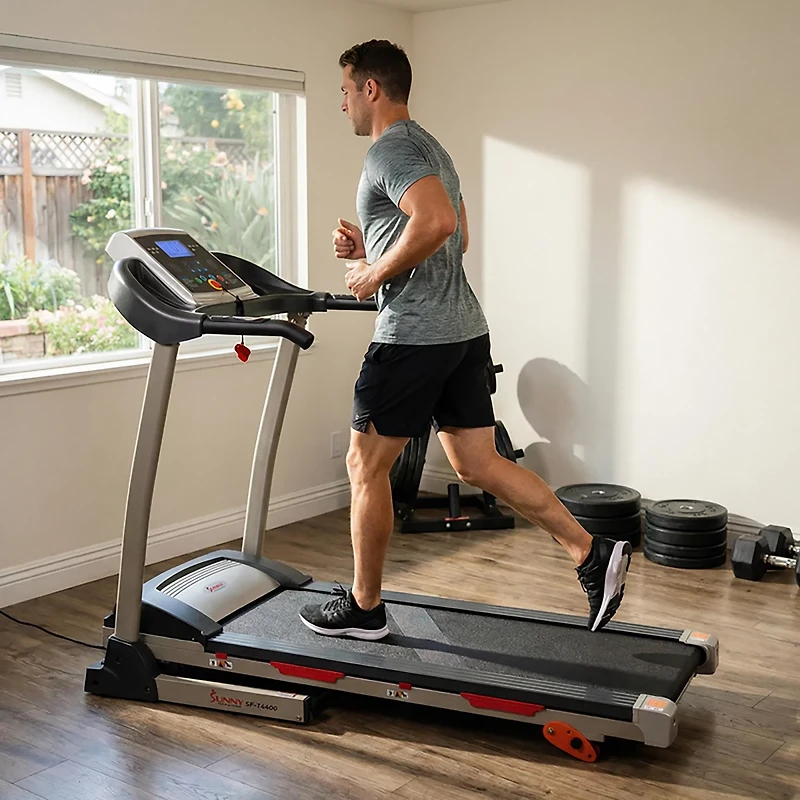 Sunny Health & Fitness Motorized Treadmill