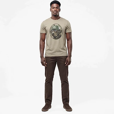 Academy Sports + Outdoors Men’s Hunting Dog with Glasses T-shirt