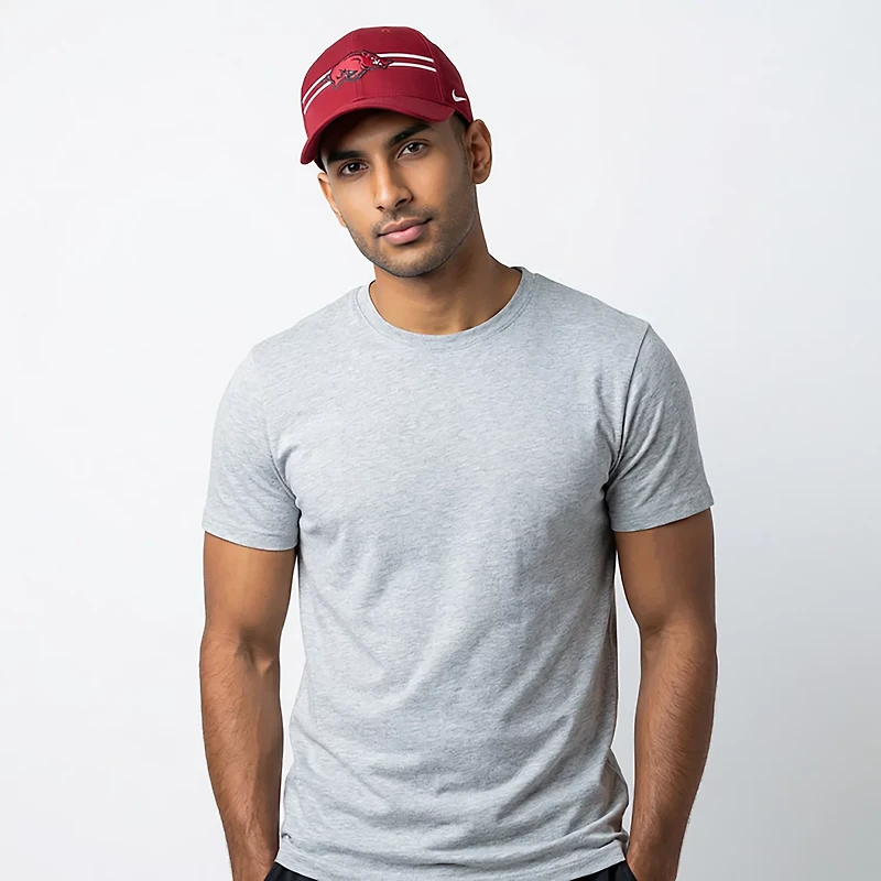 Nike Men's Arkansas Stripe Mascot Club Cap
