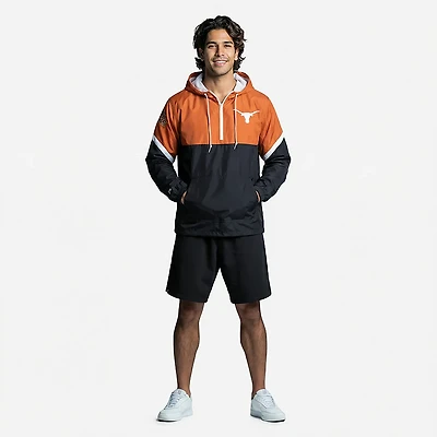 Mitchell & Ness Men's University of Texas Tie Breaker Lightweight Anorak Jacket