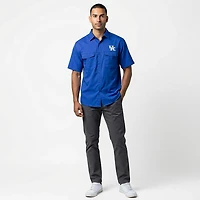 Antigua Men's Kentucky Wildcats Game Day Fishing Shirt