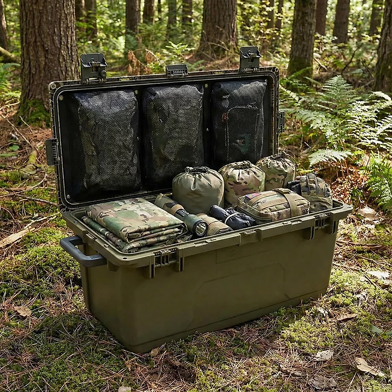 Magellan Outdoors Pro Hunt 92 L Camo Waterproof Gear Box