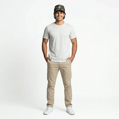 New Era Men's New Orleans Saints EG OTC Camo Trucker 9FIFTY Cap